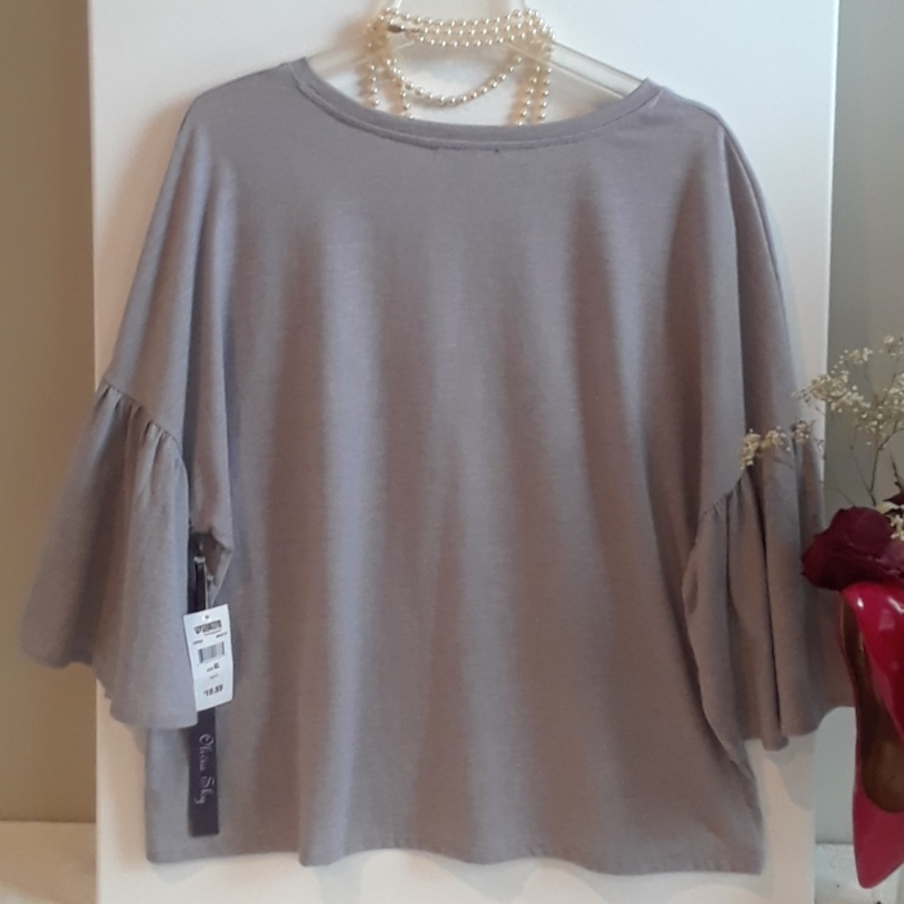 🌟Wide sleeve blouse - Picture 2 of 6
